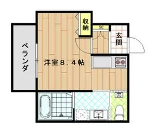 Y’sPresiousIX【1階】の間取り