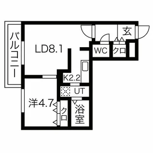 ピアチェーレ【1階】の間取り