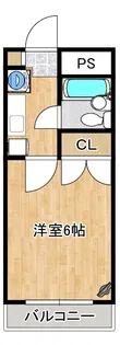 エトワール矢城A棟【1階】の間取り