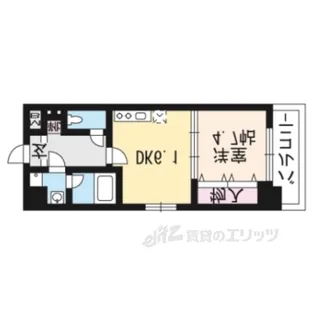 エンゼルプラザ大津長等【9階】の間取り