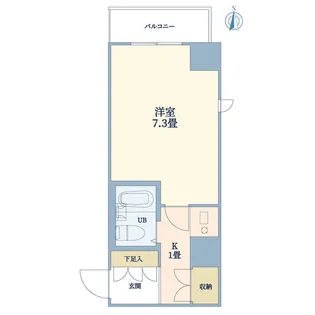 シティアルペン【6階】の間取り