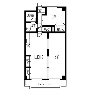 リバブルヤトミ【4階】の間取り