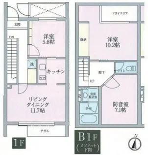 アルティスタの間取り