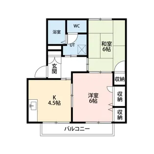 エイト曙【1階】の間取り
