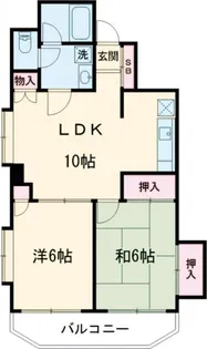 グリーンヒル文京【4階】の間取り
