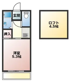 Blue ocean南宮崎【2階】の間取り