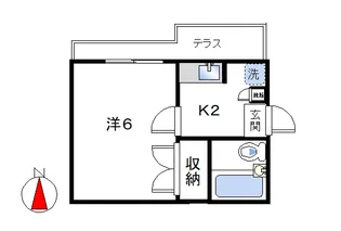 アーバンコート【1階】の間取り