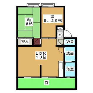 サンビレッジ三好ヶ丘 G【1階】の間取り