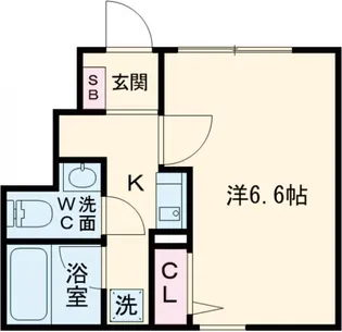 ROW HOUSE王子本町【1階】の間取り