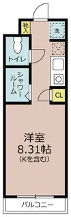 N.S.ZEAL東別院中駒ビル【9階】の間取り