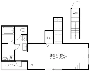 ヴァンヌーボ【2階】の間取り