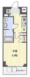 プロスペクト武蔵新城【5階】の間取り