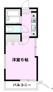 ブライト多摩【2階】の間取り