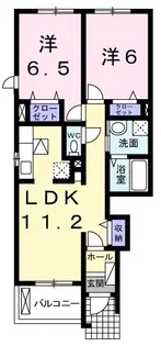 インノバーレD【1階】の間取り