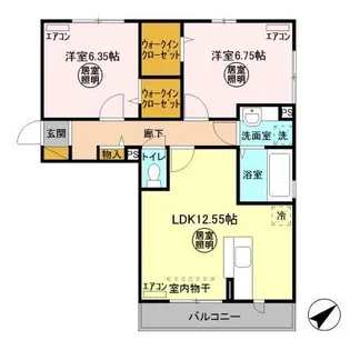 Felice(フェリス)【2階】の間取り
