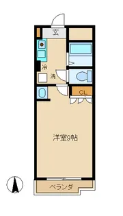ラ・セゾン藤沼【2階】の間取り