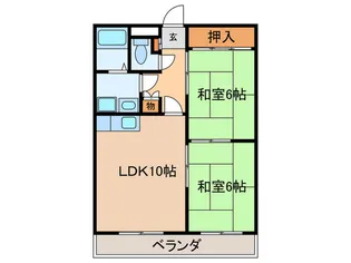 メゾン豊田【3階】の間取り
