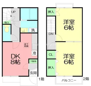 神奈川県秦野市今泉【一戸建】の間取り