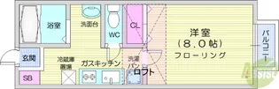 伊藤賃貸住宅 WEST【2階】の間取り