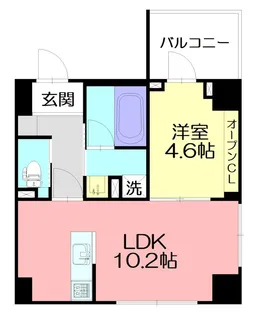 ルヴェール【7階】の間取り