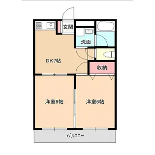 マイティプラザIII【3階】の間取り