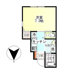 ミルフィーユ II【1階】の間取り