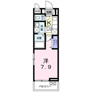 メゾン パティシエール【1階】の間取り