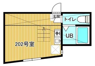 築浅ユナイトH☆Yオランジュリー【2階】の間取り