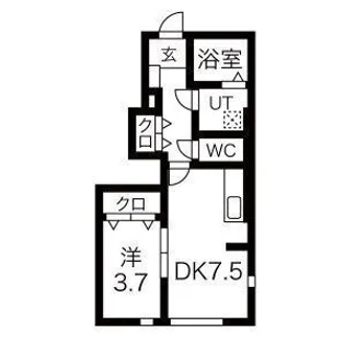 ダイヤモンドヒルズ半田上池【1階】の間取り