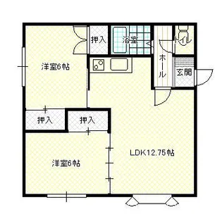 ハウスアニ【2階】の間取り