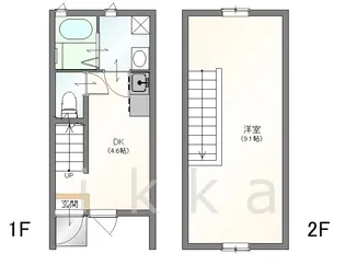 福岡県久留米市田主丸町殖木【一戸建】の間取り