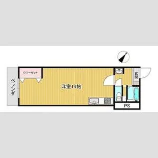 メゾンALL-IN【3階】の間取り