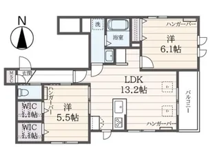 ステラ駒場【2階】の間取り