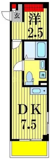 ミネット【3階】の間取り