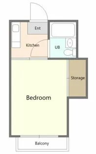 アルス東林間【2階】の間取り