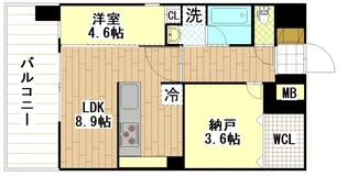 Grand Luce【6階】の間取り