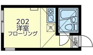 ユナイト妙蓮寺ストリングス【2階】の間取り
