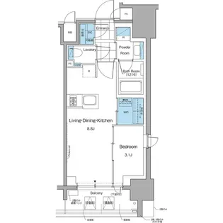 東京都文京区本郷3【マンション】の間取り