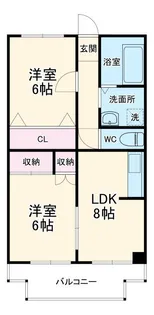 バイオレットヒルズ【2階】の間取り