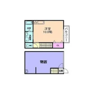 大阪府大阪市住之江区西住之江3【一戸建】の間取り