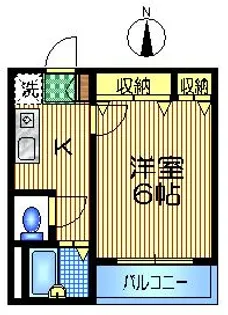 東京都世田谷区粕谷1【マンション】の間取り