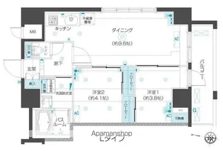東京都豊島区西池袋4【マンション】の間取り