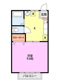 マービアス【2階】の間取り