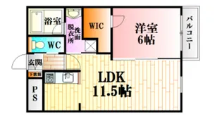 広島県広島市安佐北区可部7【マンション】の間取り