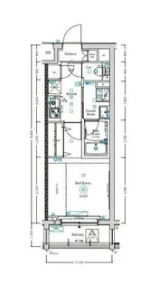 東京都大田区西六郷4【マンション】の間取り
