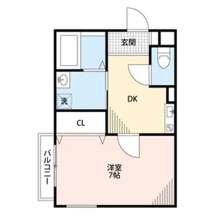 エムステージ林寺【3階】の間取り