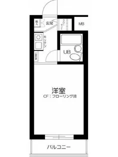 東京都杉並区下高井戸1【マンション】の間取り