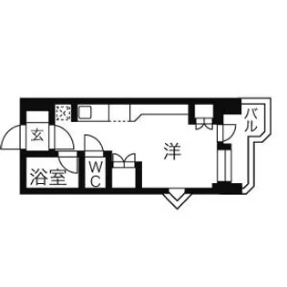 北海道札幌市中央区南四条西10【マンション】の間取り