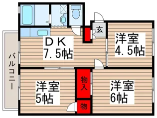 セントラルカペラ【2階】の間取り