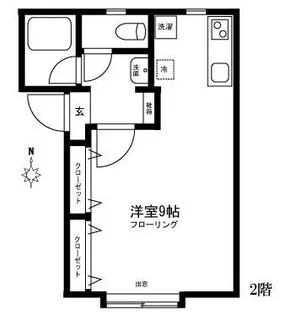 フロイデ【1階】の間取り